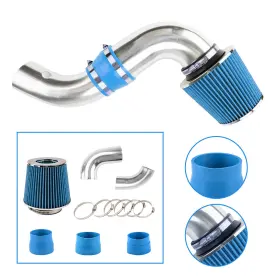 Hzcai039 Kac Cold Air Intake System Kit For Chevy S10 Blazer Gmc Sonoma 4.3l 96-04 Blue Us