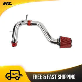 Te5y6j462 Kac Cold Air Intake Kit Red Filter 3 Inch Pipe For 2008-2012 Honda Accord L4 2.4l