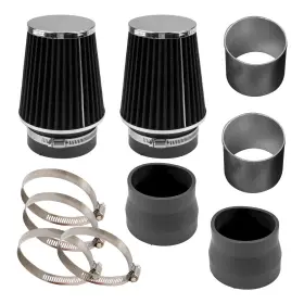 Zc1cai040501 Kac Black Air Intake Kit And Filter For Mercedes Benz 08-12 C300 3.0l 08-11 C350 3.5l