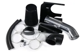 Kalr 342119153308 For 99-06 Chevy Gmc V8 4.8l/5.3l/6.0l 4 Cold Air Intake Kit Heat Shield Black
