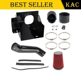 20032009 Kax Cold Air Intake&heat Shield Kit For Hummer H2 2003-2009 6.0l&6.2l V8 Engine Only