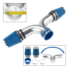 Yhx45362 Kax 1pc Blue Cold Air Intake Kit Filter For 1999-2004 Jeep Grand Cherokee New Zc