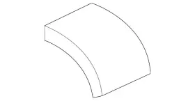 31101-l1000 Kia Genuine Fuel Tank Pad