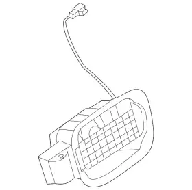 81595-p2000 Kia Genuine Fuel Pocket