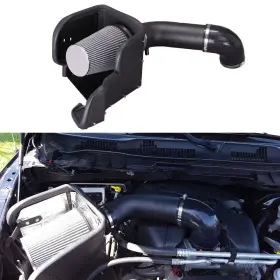 Af4365bk Kyostar Cold Air Intake System For 09-18 Dodge Ram 1500 2500 3500 Hemi 5.7l 5.7 V8 Black