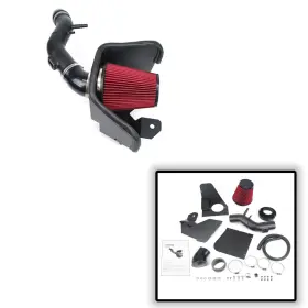 Af4366bk Kyostar For 2011-2014 Mustang 3.7l V6 Cold Air Intake System Pipe Kit Aluminum