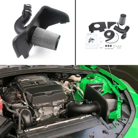 Af4383bk Kyostar Air Filter Intake For 2016-2020 Chevrolet Camaro 2.0l Turbo Tube