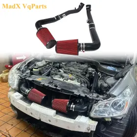 Kd4271z Kyostarxmadx Front Mount Air Intake System For 2009 Nissan 370z Infiniti G37 Q60 Q40 3.7l V6