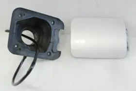 177.le1t99 Lexus 1998 1999 2000 Ls400 Gas Fuel Filler Door Silver 199