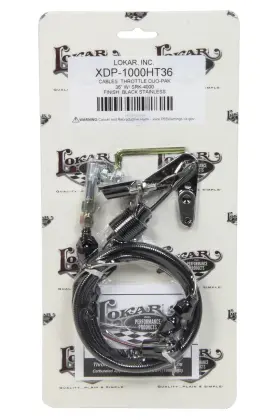 Xdp-1000ht36 Lokar Xdp 1000ht36 36 Black Stainless Steel Housing Hi Tech Throttle Cable