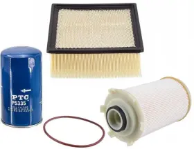 158968 Mac Auto Parts For 07-10 Dodge Ram 2500 6.7l Diesel Water Separator Fuel Filter Oil And Air 3pc