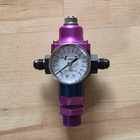 Magnafuel 23143 2 Port Fuel Pressure Regulator With Gauge And Fittings Part #23143