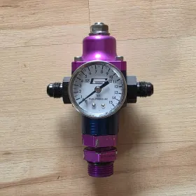 23143 Magnafuel 2 Port Fuel Pressure Regulator With Gauge And Fittings Part #23143