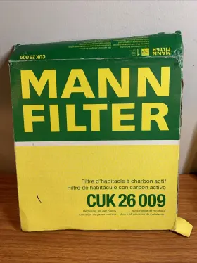 5q0819653 Mann-filter 011558026776 Cabin Cuk26009 With Activated Charcoal Replaces