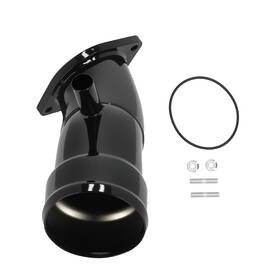 Maxpeedingrods N2ptik Turbo Intake Horn Kit For Gmc Sierra 2500 3500 6.6l L5p Duramax 2020 Black