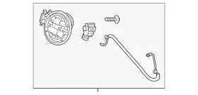 Bdmt-42-420p Mazda Genuine Fuel Filler Housing