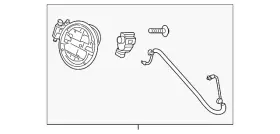 Bdts-42-420l Mazda Genuine Filler Pocket