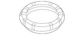 Mazda Bn8f-42-167 Genuine Fuel Tank Sending Unit Lock Ring