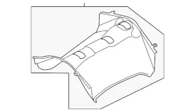Kd53-42-740a Mazda Genuine Shield Kd5342740a
