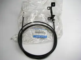 Na01-56-850a Mazda New Fuel Gas Filler Cover Release Cable With Handle Oem For 91-94 Miata