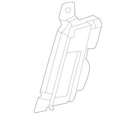 Mercedes-benz 000-900-81-26 Genuine Mercedes-benz Control Unit