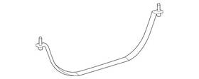 Mercedes-benz 164-470-09-40 Genuine Mercedes-benz Tensioning Strap