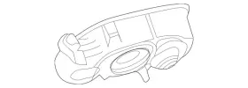190-630-10-00 Mercedes-benz Genuine Tank Filler Recess