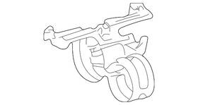 Mercedes-benz 202-471-13-41 Genuine Mercedes-benz Fuel Pump Assembly Lower Bracket