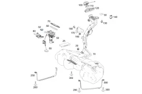 205-470-00-40 Mercedes-benz Genuine Tensioning Strap