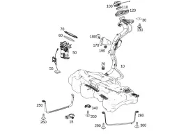 213-470-79-00 Mercedes-benz Genuine Tensioning Strap