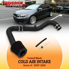 Miragepower2008 Ai-130bk-850-c6 For 2007-2010 Scion Tc Black Cold Air Short Ram Cai Sri Intake System Filter
