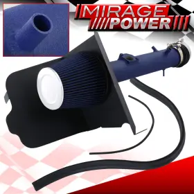 Ai-186bl-432-k1 Miragepower2008 Jdm Induction Blue Cold Air Intake Heat Shield Filter For 2005-2011 Tacoma 4.0l