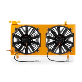 Mismmfs-wrx-01pgd Mishimoto 01-07 Subaru Wrx/sti Pnp Aluminum Fan Shroud Gold