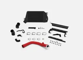 Mismmtmic-wrx-15rbk Mishimoto 2015 Subaru Wrx Top-mount Intercooler Kit - Powder Coated Black &