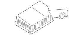 Mitsubishi 1500a701 Genuine Air Inlet Cover