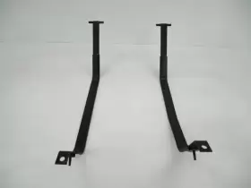 1705a048 Mitsubishi 08-15 Lancer Evolution Evo X Fuel Tank Mounting Straps Set Pair Oem