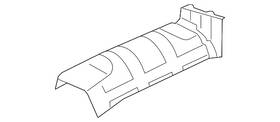 Mitsubishi 1706a015 Genuine Fuel Tank Shield