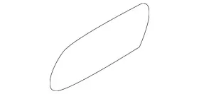 1711a165 Mitsubishi Genuine Fuel Label
