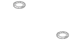 1760a686 Mitsubishi Genuine Mount Ring