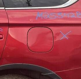 Mitsubishi 177.ms1419 Outlander Fits 18-20 Fuel Filler Door Rally Red P26 Gasoline 850851