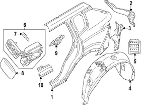 5940a489 Mitsubishi Genuine Fuel Tank Filler