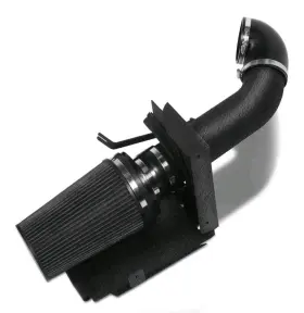 Moosun 313103053065 4 Inch Cold Air Intake Black Tube Heat Shield For 1999-2006 Gmc/chevy V8 4.8l/