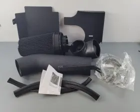 X002eyyqf1 Moosun 4 Inch Cold Air Intake Black Tube Heat Shield 1999-06 Gmc/chevy V8 4.8l 5.3 6.0