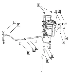 04429135 Mopar Genuine Banjo Bolt 4429135