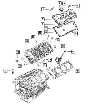 04663712ac Mopar Genuine Crankcase Vent Nipple 4663712ac