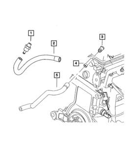 Mopar 04777240ad Genuine Pcv Valve 4777240ad