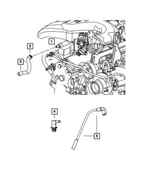 04884479ab Mopar Genuine Pcv Valve 4884479ab