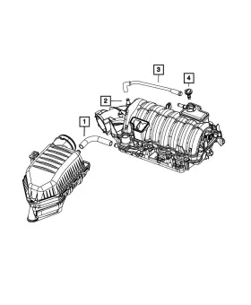 05038532aa Mopar Genuine Pcv Valve