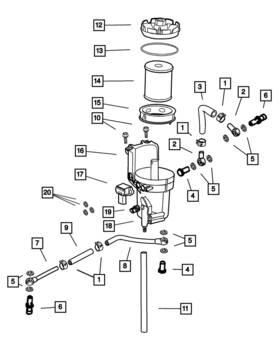 Mopar 05080986aa Genuine Banjo Bolt 5080986aa