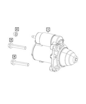 Mopar 06102225aa Genuine Hex Head Screw And Washer 6102225aa